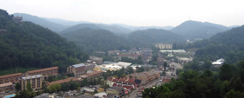 View of Gatlinburg