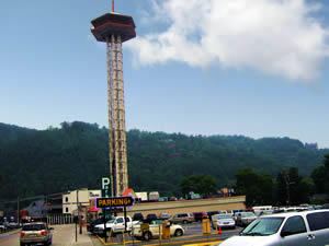 Gatlinburg Space Needle Video